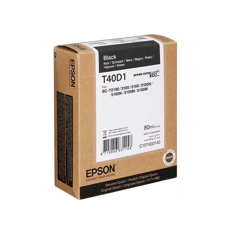 Cartus de cerneala original Epson T40D1 Black (C13T40D140)