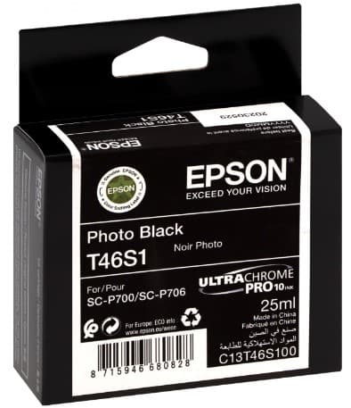 Cartus de cerneala original Epson T46S1 Photo Black (C13T46S100)