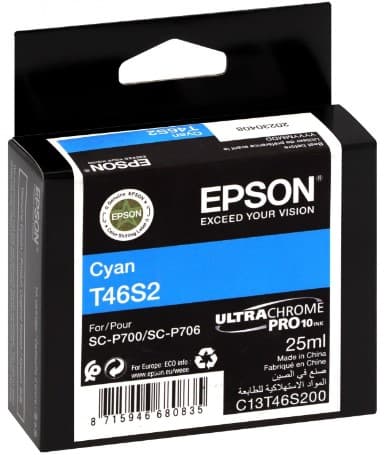 Cartus de cerneala original Epson T46S2 Cyan (C13T46S200)