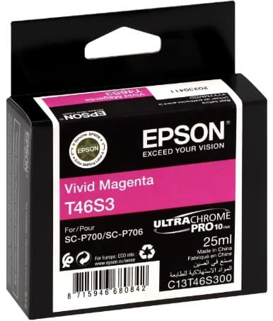 Cartus de cerneala original Epson T46S3 Vivid Magenta (C13T46S300)