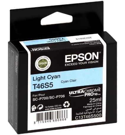 Cartus de cerneala original Epson T46S5 Light Cyan (C13T46S500)