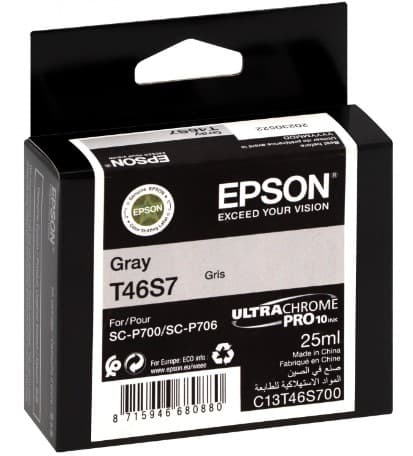 Cartus de cerneala original Epson T46S7 Gray (C13T46S700)