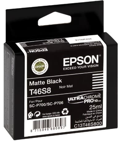 Cartus de cerneala original Epson T46S8 Matte Black (C13T46S800)