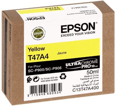 Cartus de cerneala original Epson T47A4 Yellow (C13T47A400)