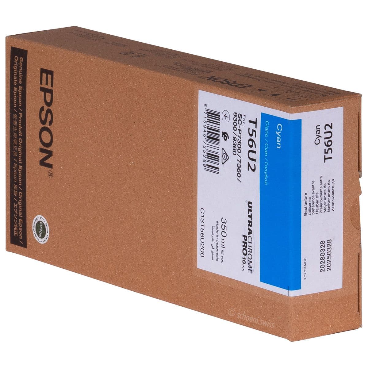 Cartus de cernelea Epson T56U2 Cyan (C13T56U200)