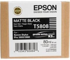 Cartus de cerneala original Epson T5808 Matte Black (C13T580800)