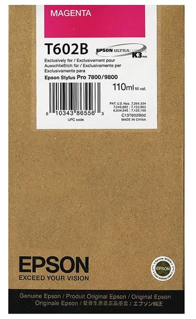 Cartus de cerneala original Epson T602B Magenta (C13T602B00)