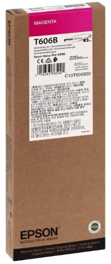 Cartus de cerneala original Epson T606B Magenta (C13T606B00)
