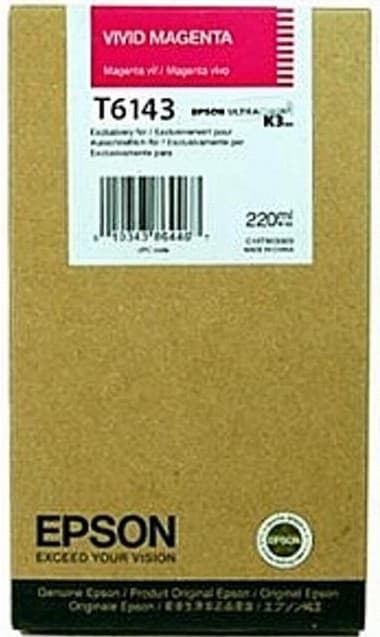 Cartus de cerneala original Epson T6143 Magenta (C13T614300)