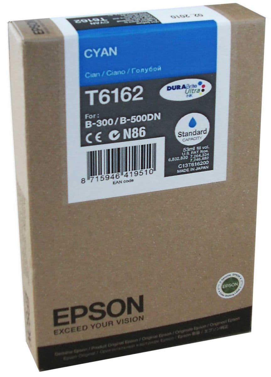 Cartus de cerneala original Epson T6162 Cyan (C13T616200)