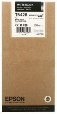 Cartus de cerneala original Epson T6428 Matte Black (C13T642800)