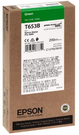 Cartus de cerneala original Epson T653B Green (C13T653B00)