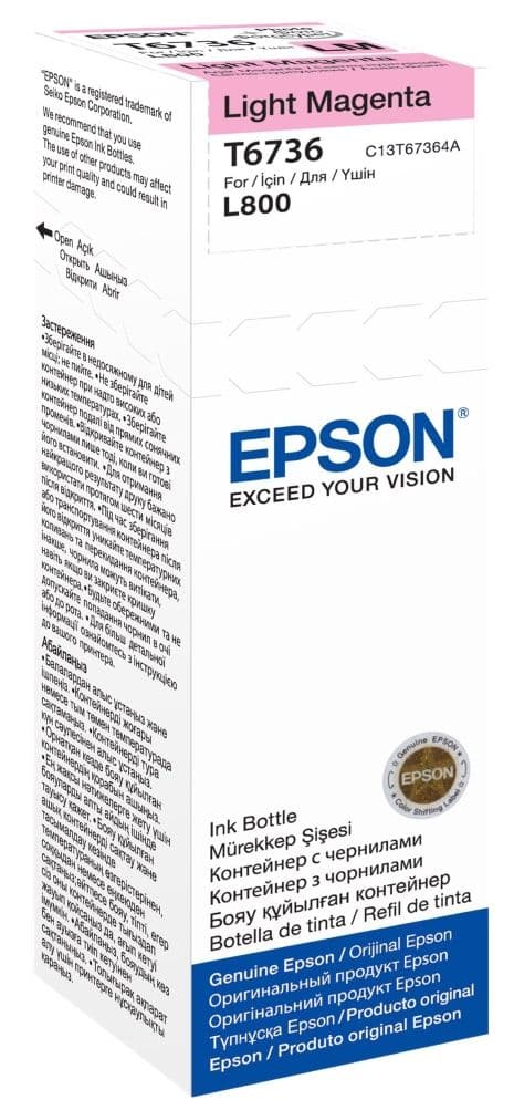 Flacon cerneala original Epson T6736 Light Magenta (C13T67364A)