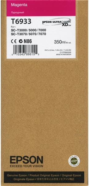 Cartus de cerneala original Epson T6933 Magenta (C13T693300)