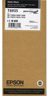Cartus de cerneala original Epson T6935 Matte Black (C13T693500)