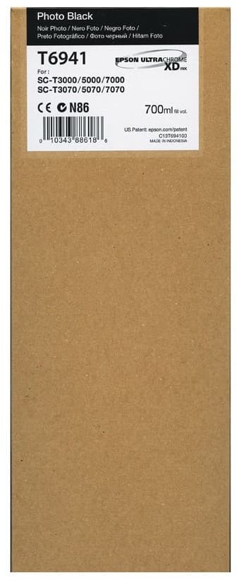 Cartus de cerneala original Epson T6941 Photo Black (C13T694100)