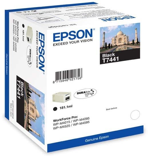 Cartus de cerneala original Epson T7441 Black (C13T74414010)