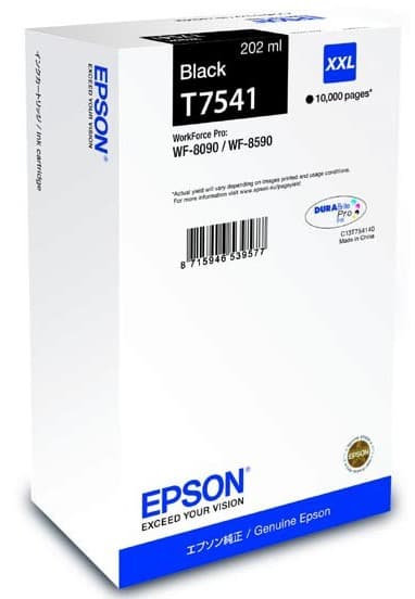 Cartus de cerneala original Epson T7541 Black (C13T754140)