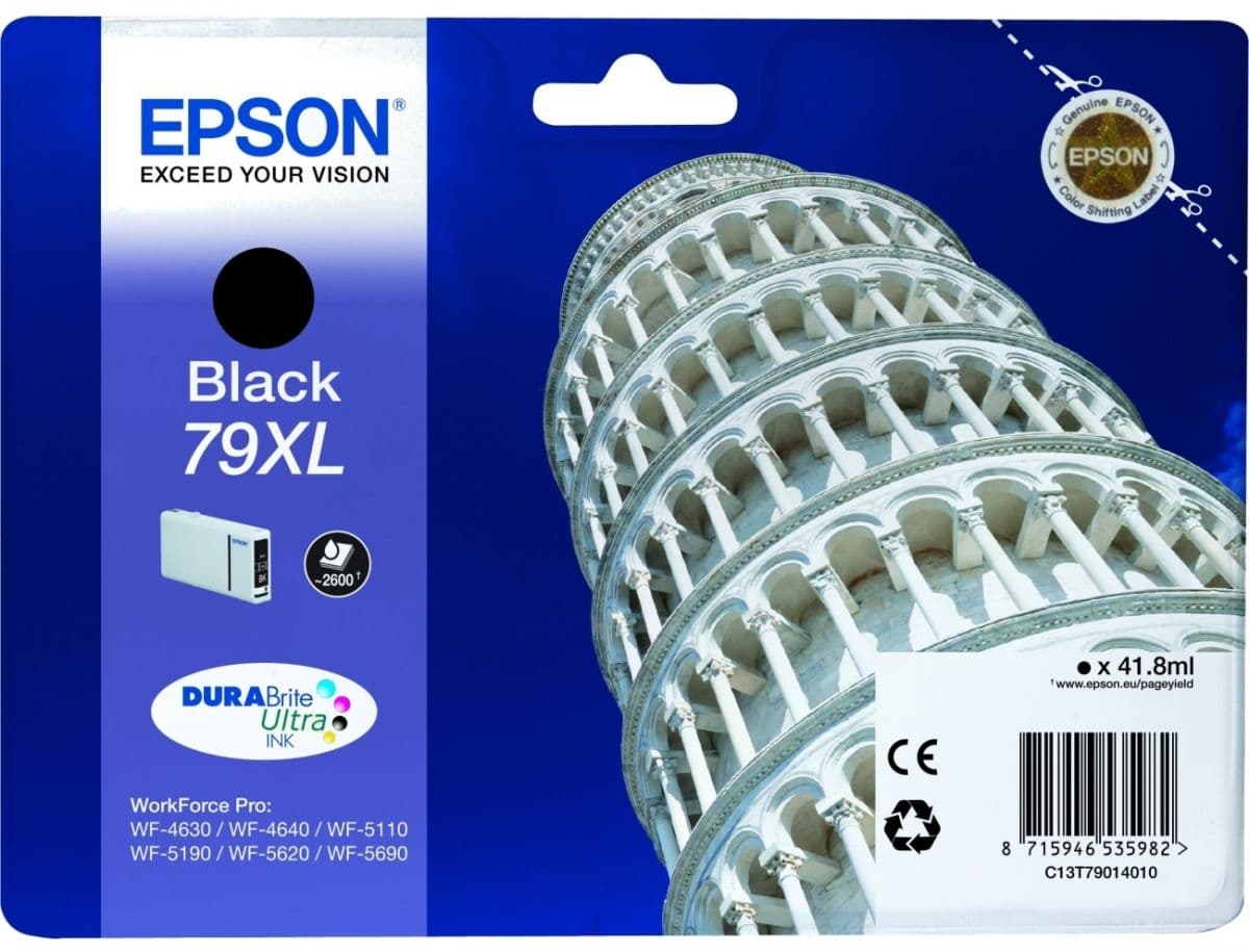 Cartus de cerneala original Epson 79XL Black (C13T79014010)