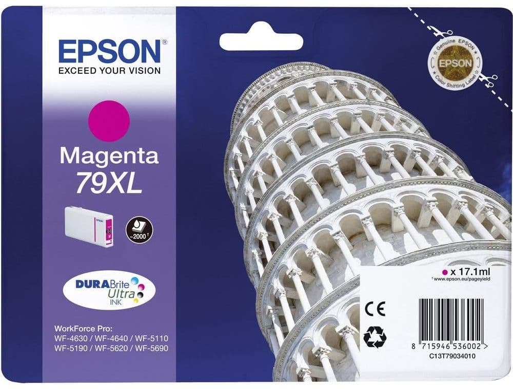 Cartus de cerneala original Epson 79XL Magenta (C13T79034010)