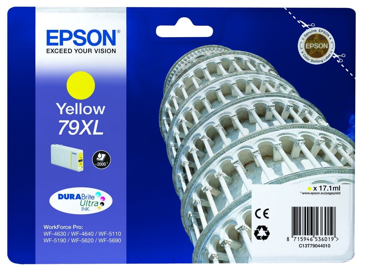 Cartus de cerneala original Epson 79XL Yellow (C13T79044010)