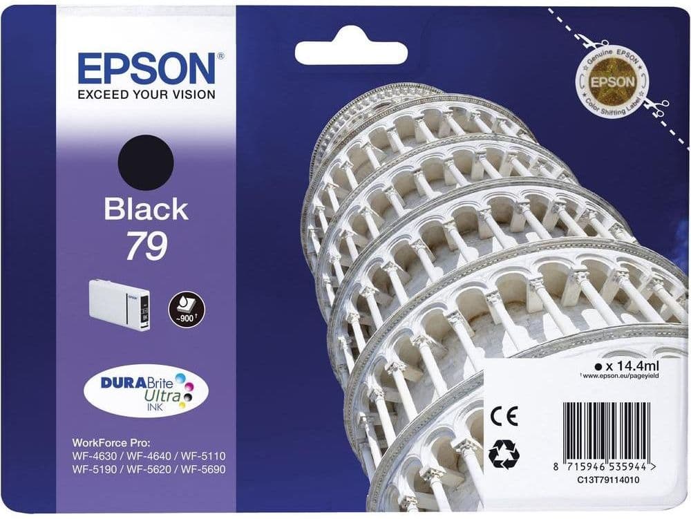Cartus de cerneala original Epson 79 Black (C13T79114010)