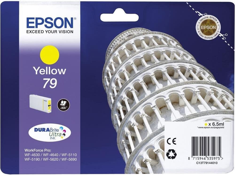Cartus de cerneala original Epson 79 Yellow (C13T79144010)