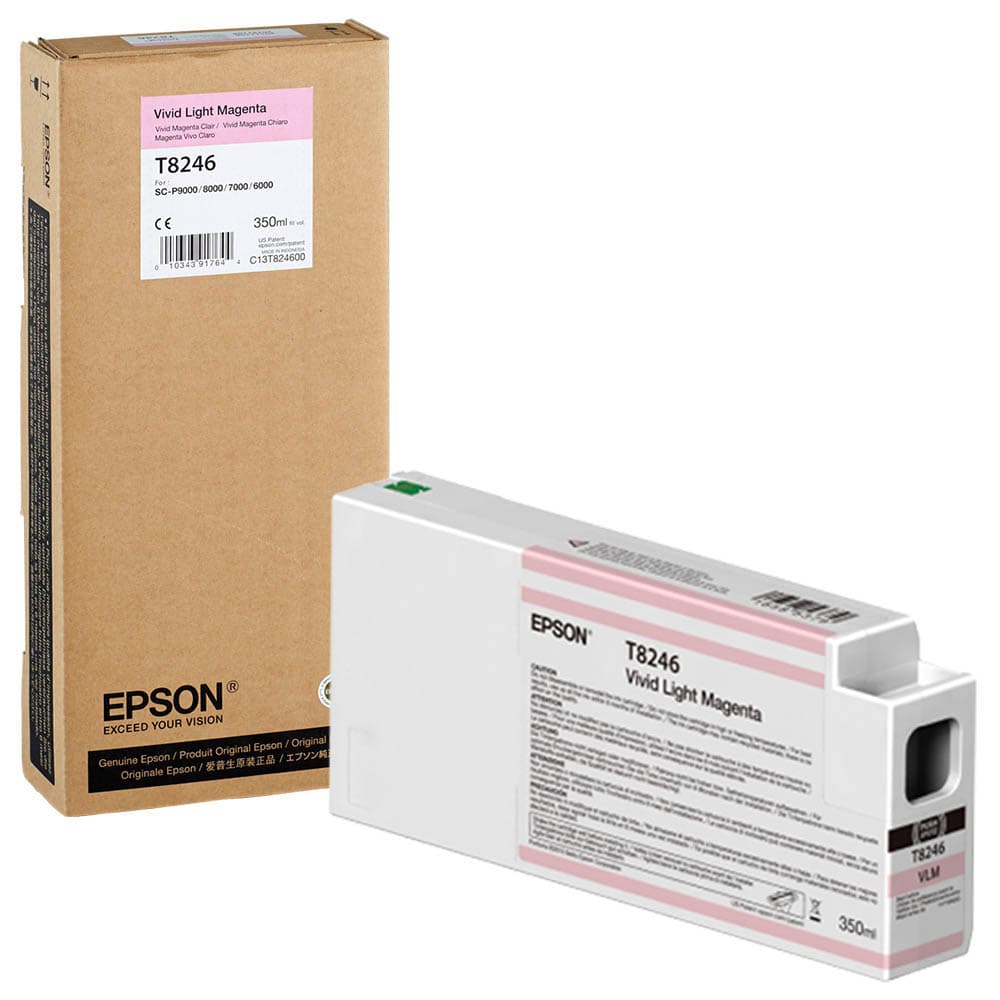 Cartus de cerneala original Epson T824600 Vivid Light Magenta (C13T824600)