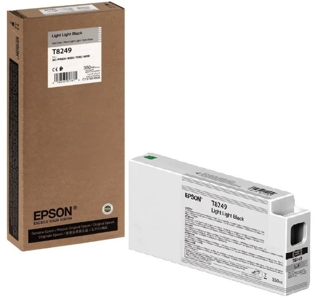 Cartus de cerneala original Epson T8249 Light Light Black (C13T824900)