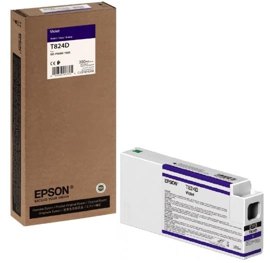 Cartus de cerneala original Epson T824D Violet (C13T824D00)