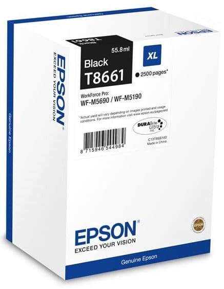 Cartus de cerneala original Epson T8661 Black (C13T866140)