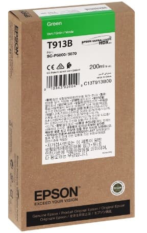 Cartus de cerneala original Epson T913B Green (C13T913B00)