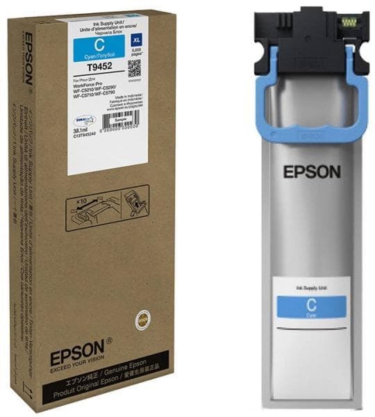 Cartus de cerneala original Epson T9452 Cyan (C13T945240)
