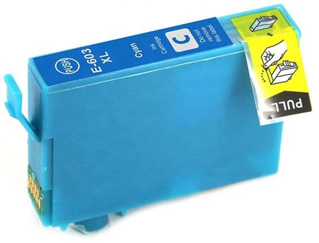 Cartus compatibil Epson 603XL Cyan (C13T03A24010)