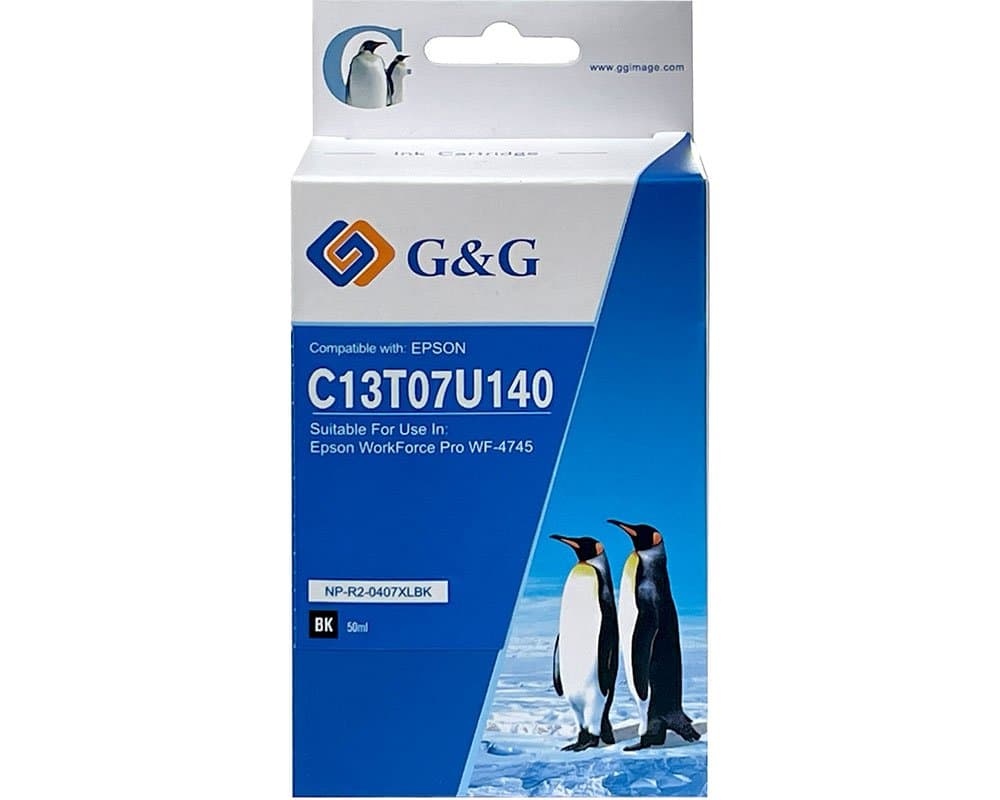 Cartus Premium G&G (2.6K) Epson 407 Black (C13T07U140)