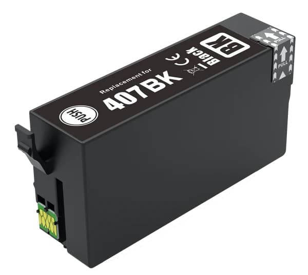Cartus compatibil (2.6K) Epson 407 Black (C13T07U140)