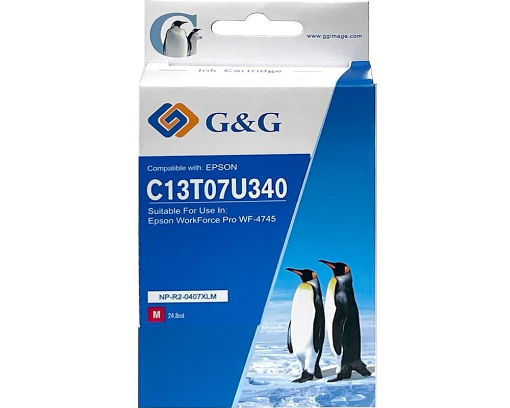 Cartus Premium G&G (1.9K) Epson 407 Magenta (C13T07U340)