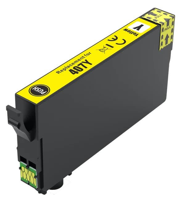 Cartus compatibil (1.9K) Epson 407 Yellow (C13T07U440)