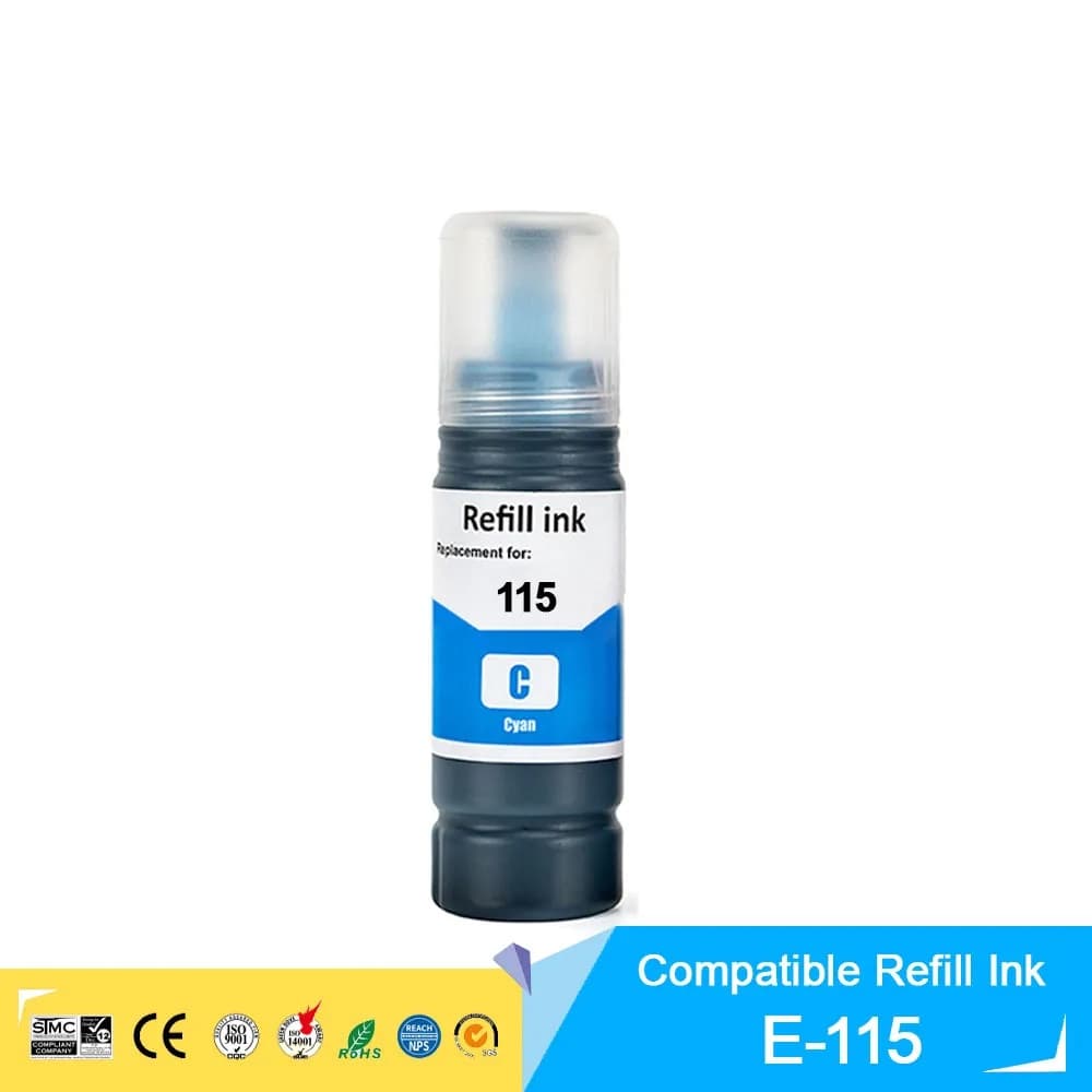 Flacon cerneala compatibila Epson 115 Cyan (C13T07D24A)
