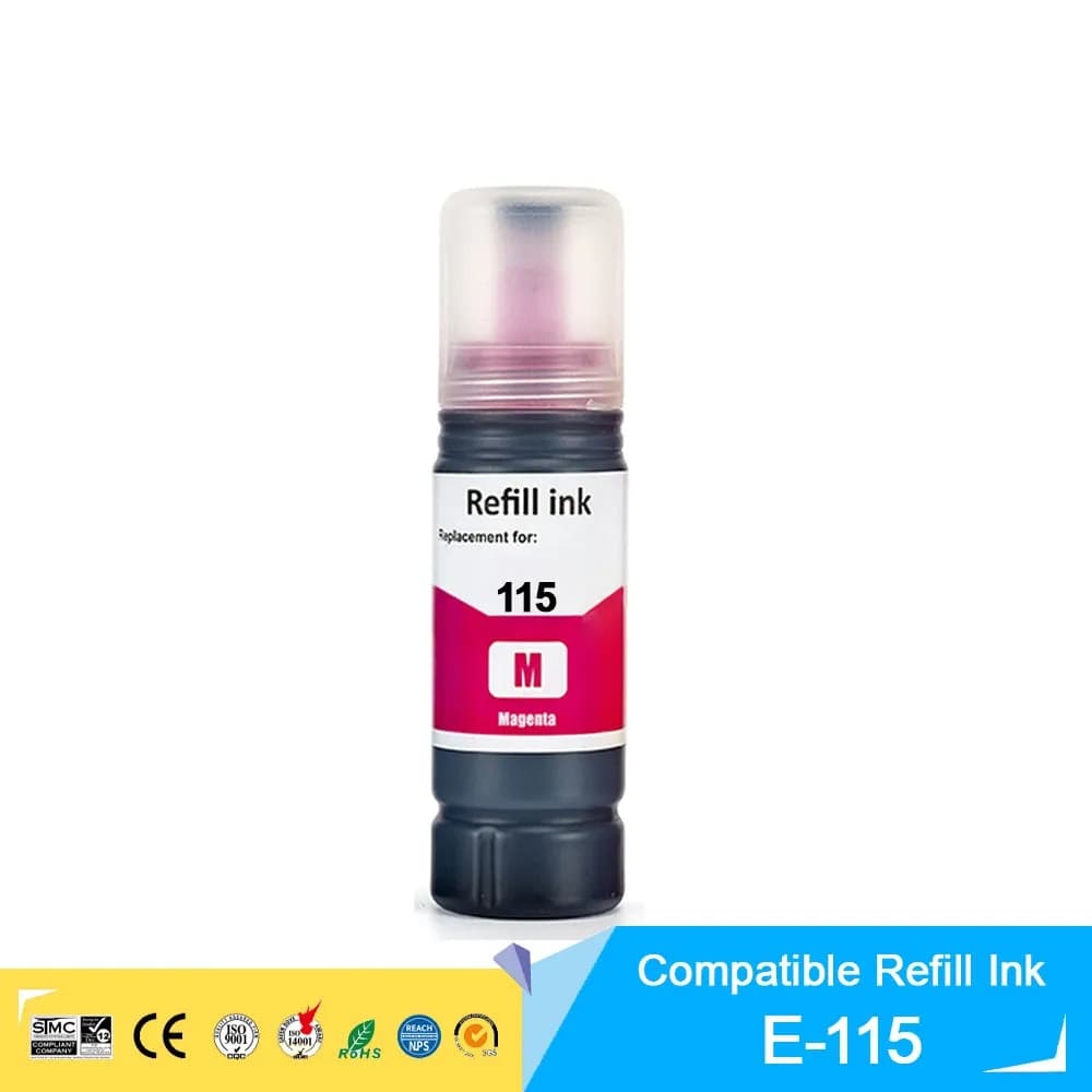 Flacon cerneala compatibila Epson 115 Magenta (C13T07D34A)