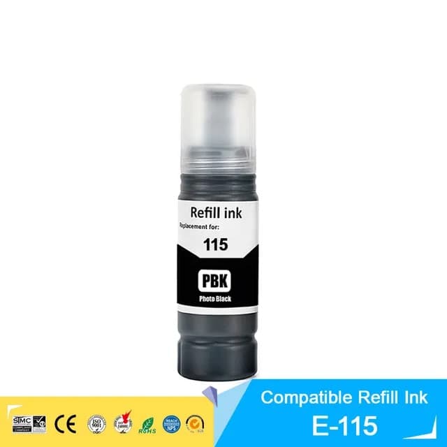 Flacon cerneala compatibila Epson 115 Photo Black (C13T07D140)
