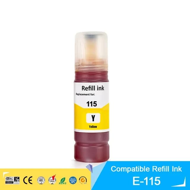 Flacon cerneala compatibila Epson 115 Yellow (C13T07D44A)