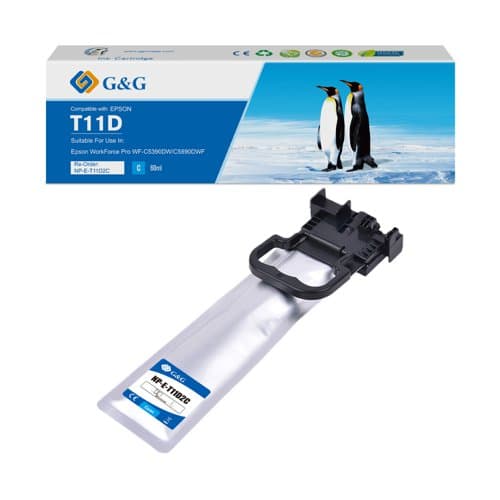Cartus Premium G&G (5K) Epson T11D2 XL Cyan (C13T11D240)