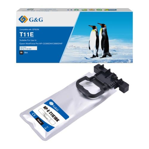Cartus Premium G&G (10K) Epson T11E1 XXL Black (C13T11E140)