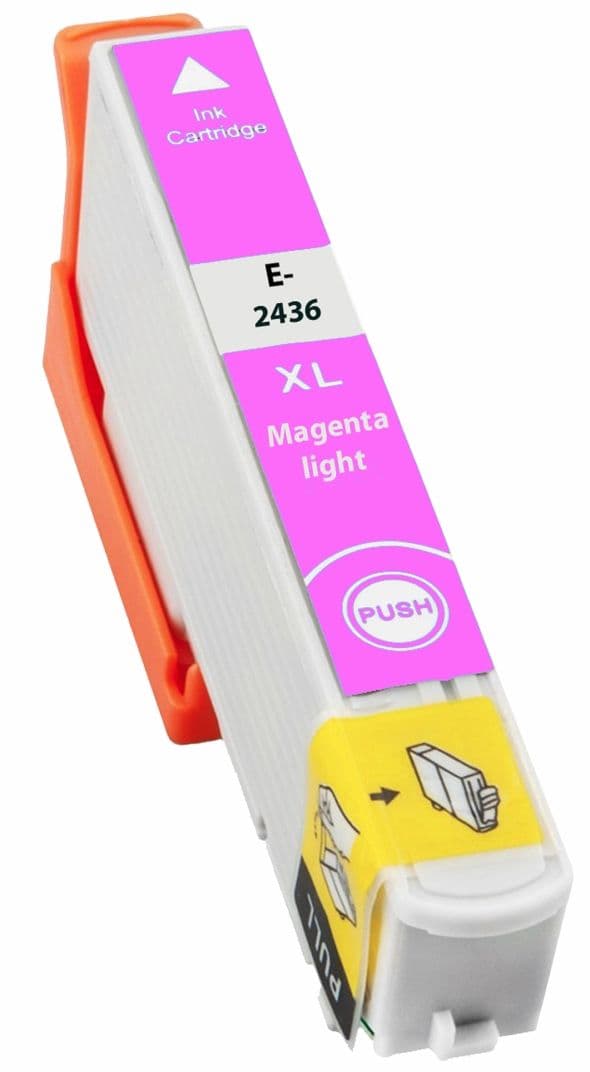 Cartus compatibil Epson 24XL Light Magenta (C13T24364010)