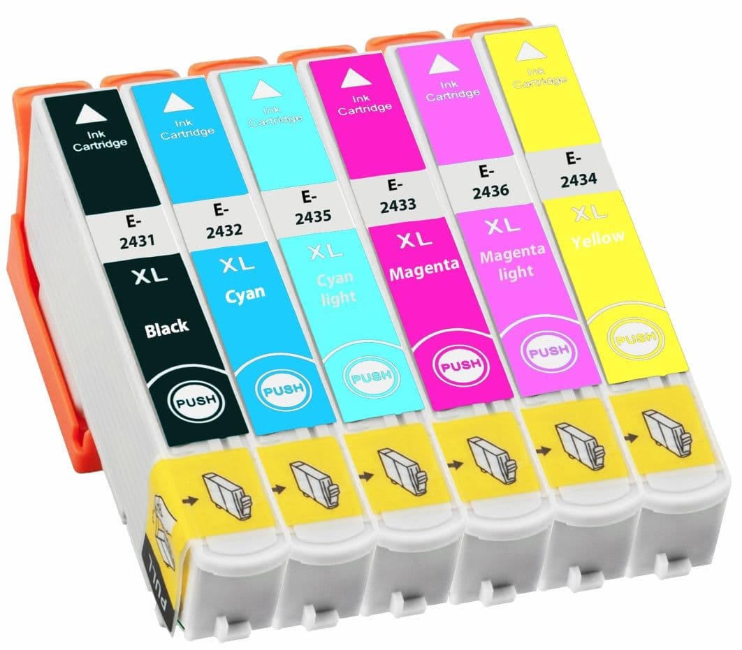 Pachet de cartuse compatibile Epson 24XL T243x