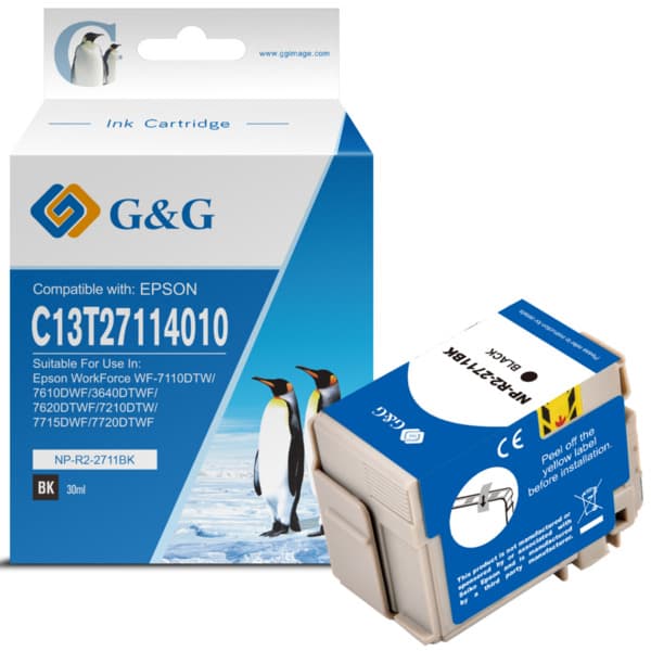 Cartus Premium G&G Epson 27XL Black (C13T27114010)