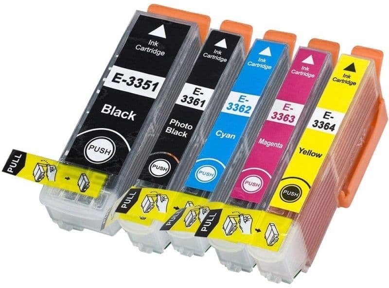Pachet de cartuse compatibile Epson 33XL T335x