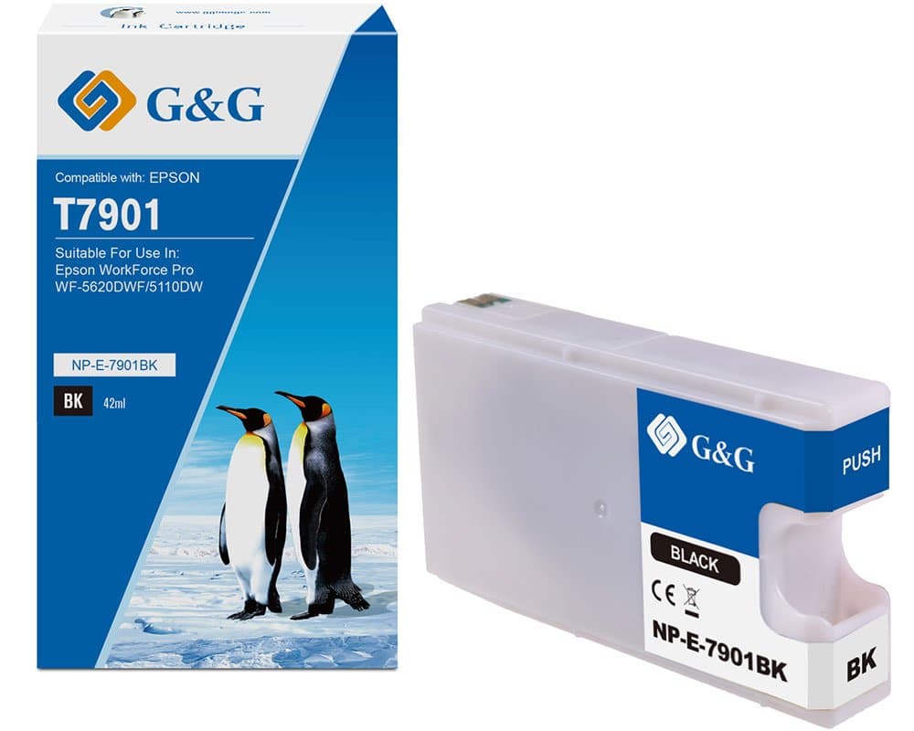 Cartus Premium G&G Epson 79XL Black (C13T79014010)