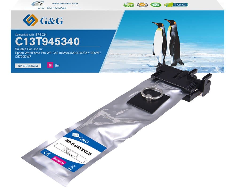 Cartus Premium G&G (5K) Epson T9453 Magenta (C13T945340)